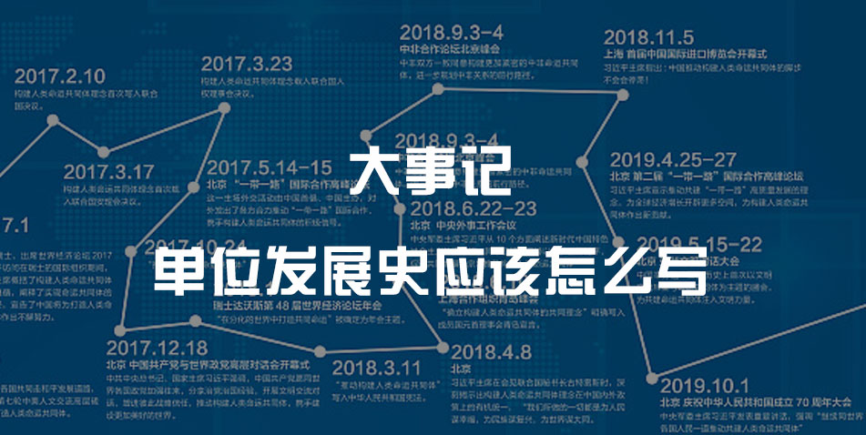 单位发展史应该怎么写