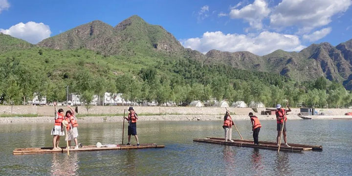 润商文化2023团建——竹筏合照